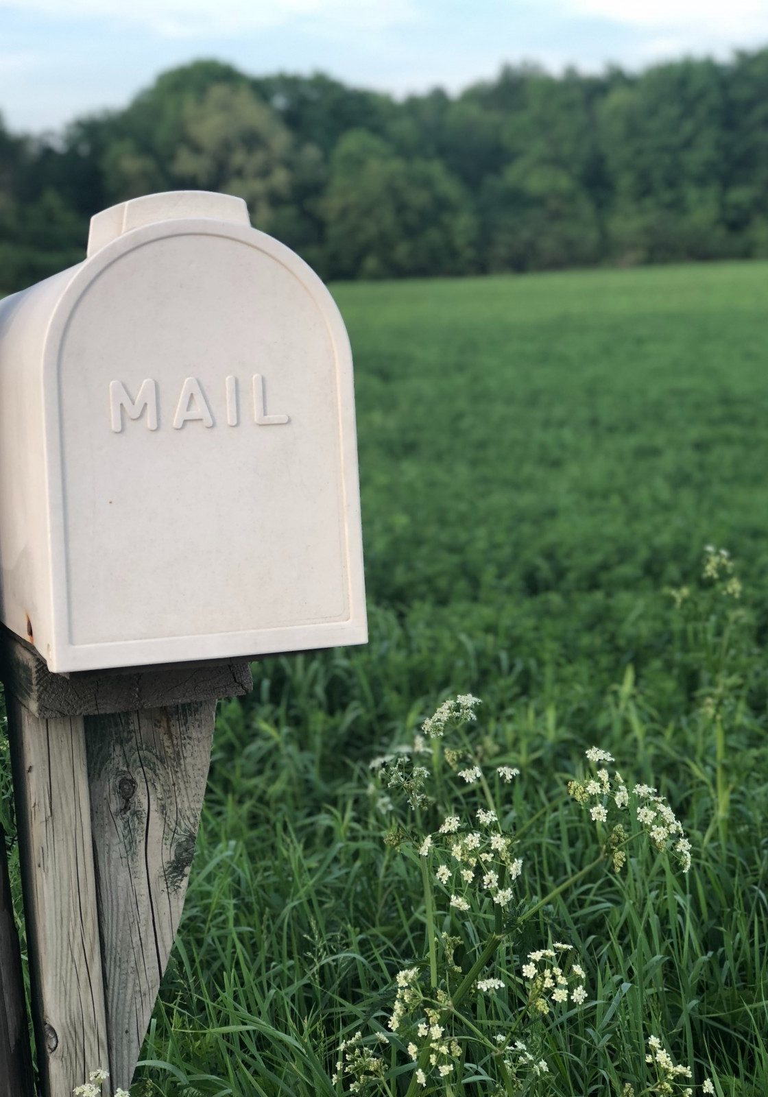 Photo by Mikaela Wiedenhoff shallow focus photography of gray mailbox